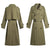 Ladies Solid Spring Long Coats