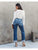 Women's Casual Denim Pure Color Jeans