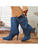 Western Cowboy Denim Pointed High Heel Boots