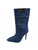 Western Cowboy Denim Pointed High Heel Boots