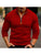 Solid Color Long Sleeve Zipper Sweatshirt