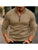 Solid Color Long Sleeve Zipper Sweatshirt