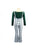 Striped Colorblock High Rise Plus Trouser Sets