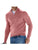 Patchwork Pullover Zipper Wool Men's Polo Shirt