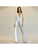 One-shoulder Sleeveless Mid-rise Jumpsuits