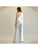 One-shoulder Sleeveless Mid-rise Jumpsuits