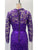 Patchwork Lace Hollow Out Long Sleeves Dress