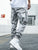 Manfinity EMRG Men Letter Graphic Flap Pocket Drawstring Waist Cargo Pants