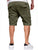 Manfinity Men Flap Pockets Drawstring Cargo Shorts