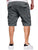 Manfinity Men Flap Pockets Drawstring Cargo Shorts