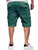 Manfinity Men Flap Pockets Drawstring Cargo Shorts