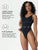 1pc Women's Seamless Body Shaper Bodysuit With Open Back And Tummy Control