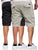 Manfinity Men Flap Pockets Drawstring Cargo Shorts