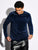 Manfinity AFTRDRK Men's Knitted Casual Round Neck Sweatshirt