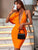 Women's Solid Color Irregular Shoulder Sexy Bodycon Dress