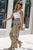 Floral Print Shirred High Waist Wide Leg Casual Pants